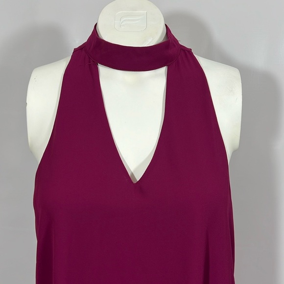 OLIVACEOUS DRESS SLEEVELESS V-NECK SIZE M - Picture 6 of 14